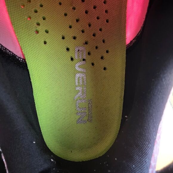 Brooks Launch 6 'Run Happy' Women's Running Shoes - Pink/Black/Yellow SIZE : 8 - Picture 8 of 8